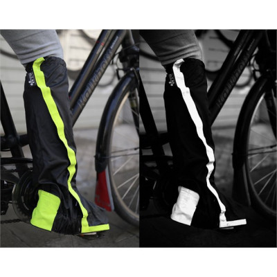 Couvre-chaussures vélo Savatsech noir/jaune - Spad